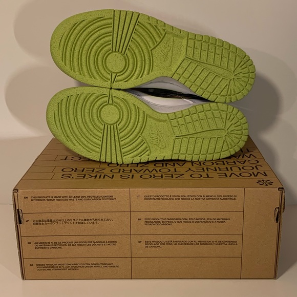 🧃[BRAND NEW] NIKE DUNK LOW 3D SWOOSH GREY GRADE SCHOOL SHOES SIZE 6 SNEAKERS 🧃 - Picture 12 of 13